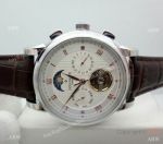 2019 Fake Patek Philippe Geneve Grand Complications 42MM Watch SS White Dial